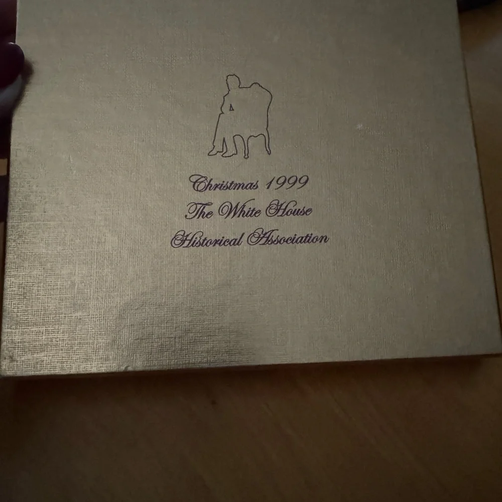 Vintage White House Christmas Ornament 1999